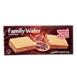 نادری ویفر خانواده کاکائویی 80گرم